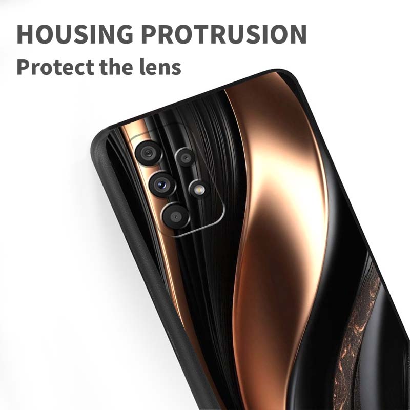 Technology Art Illustration Case For Samsung A41 A35 A34 A33 A32 A25 A24 A23 A21s A06 A05 A04 A03 Note 10 20 Ultra 5G Black