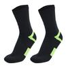 1 Pair Waterproof Socks Elastic Breathable Mid-Tube Soft Socks Foot Protection Windproof Winter Hiking Wading Riding Skiing Socks for Outdoor Sports