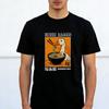 Goose Eating RaUnisex Noodle Bowl Orange Frame Japanese Character Graphic Cotton Tshirt Funny Food Meme Retro Streetwear Unisex Top