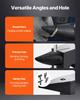VEVOR Cast Steel Anvil, 132 Lbs(60kg) Single Horn Anvil with Large Countertop and Stable Base, High Hardness Rugged Round Horn Anvil Blacksmith