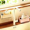 Wall-mounted Kitchen Sink Sponge Holder Ventilated Sponge Storage Box  Kitchen Counter-top