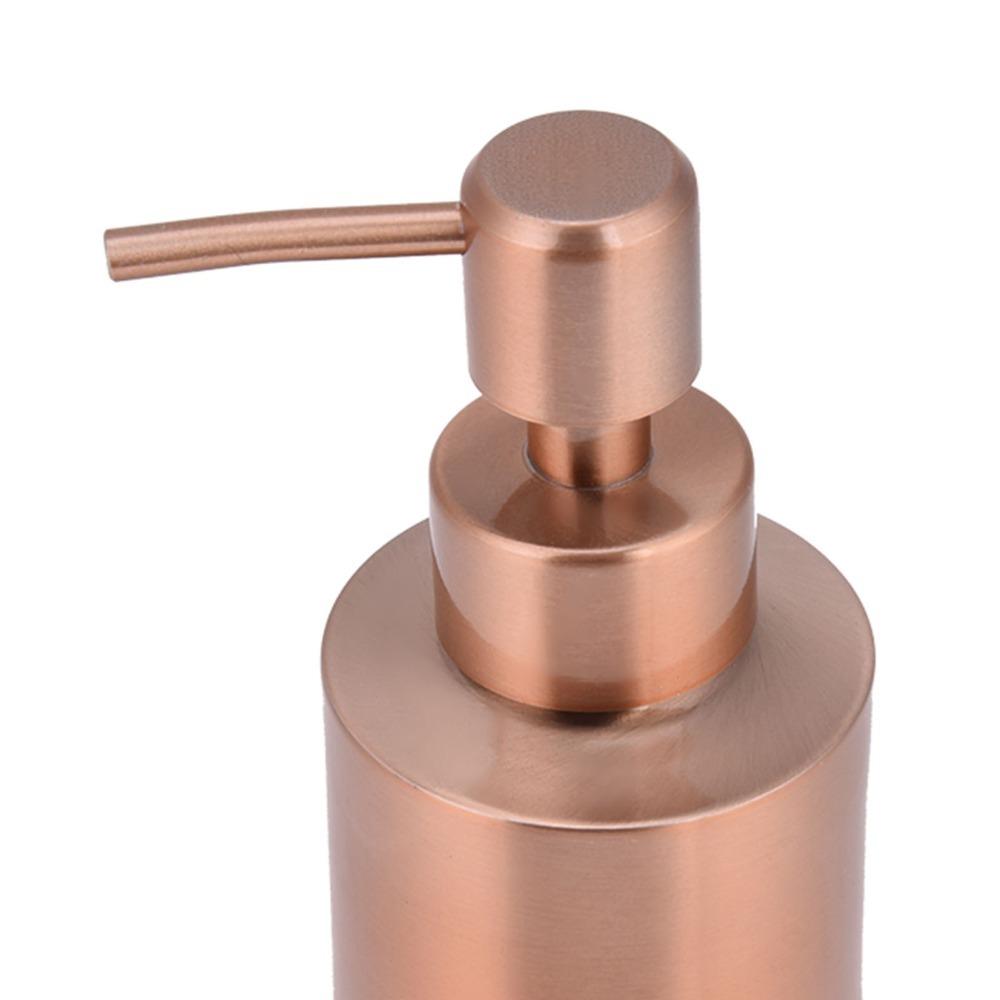 

250ML 350ML Soap Dispenser Rose Gold Liquid Dispenser Pump Bottle Salon Home Hotel Office 250ml