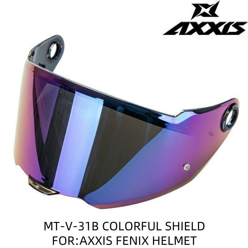 Original AXXIS FENIX Helmet Visors MT-V-31B AXXIS Lens Replacement Lens Quick Release Capacete De Moto Accesorios Para Moto