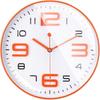 Wall Clock 12" Silent Quartz Decorative Latest Wall Clock Non-Ticking Classic Clock Battery Operated Round Easy To Read For Room/Home/