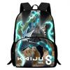 Monster No. 8 Schoolbag Multi-Functional Cross-Border Backpack