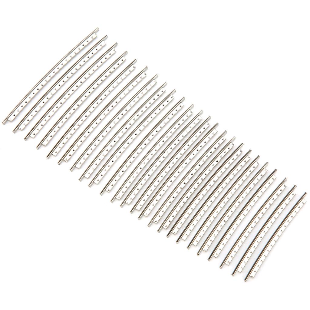 24Pcs Guitar Fret Wire Set Cupronickel for Fender Gibson Replacement Accessories 2.7mm