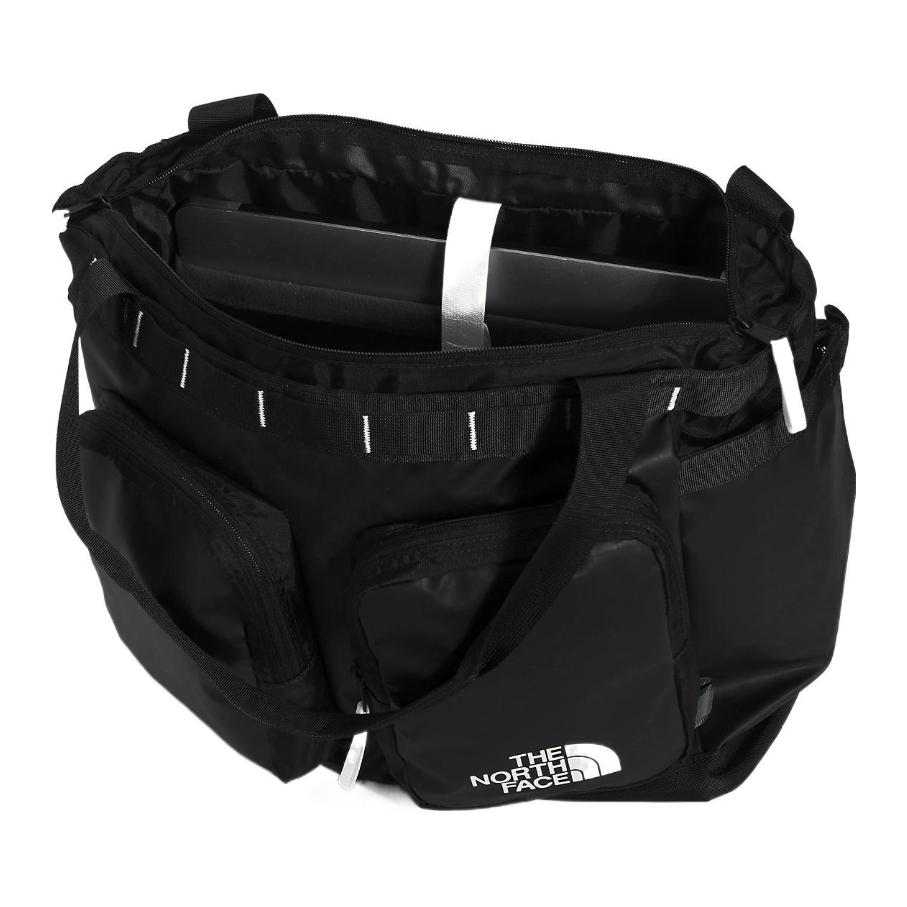 The North Face 21L Base Camp Voyager Lightweight Durable White Zipper Outdoor Bag Unisex Bags Black NF0A81BM-KY4