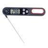Digitales Lebensmittelthermometer  Schnell ablesbar Genau Klappbar Lebensmittel BBQ Grill Kochtemperaturmesser mit Batterie