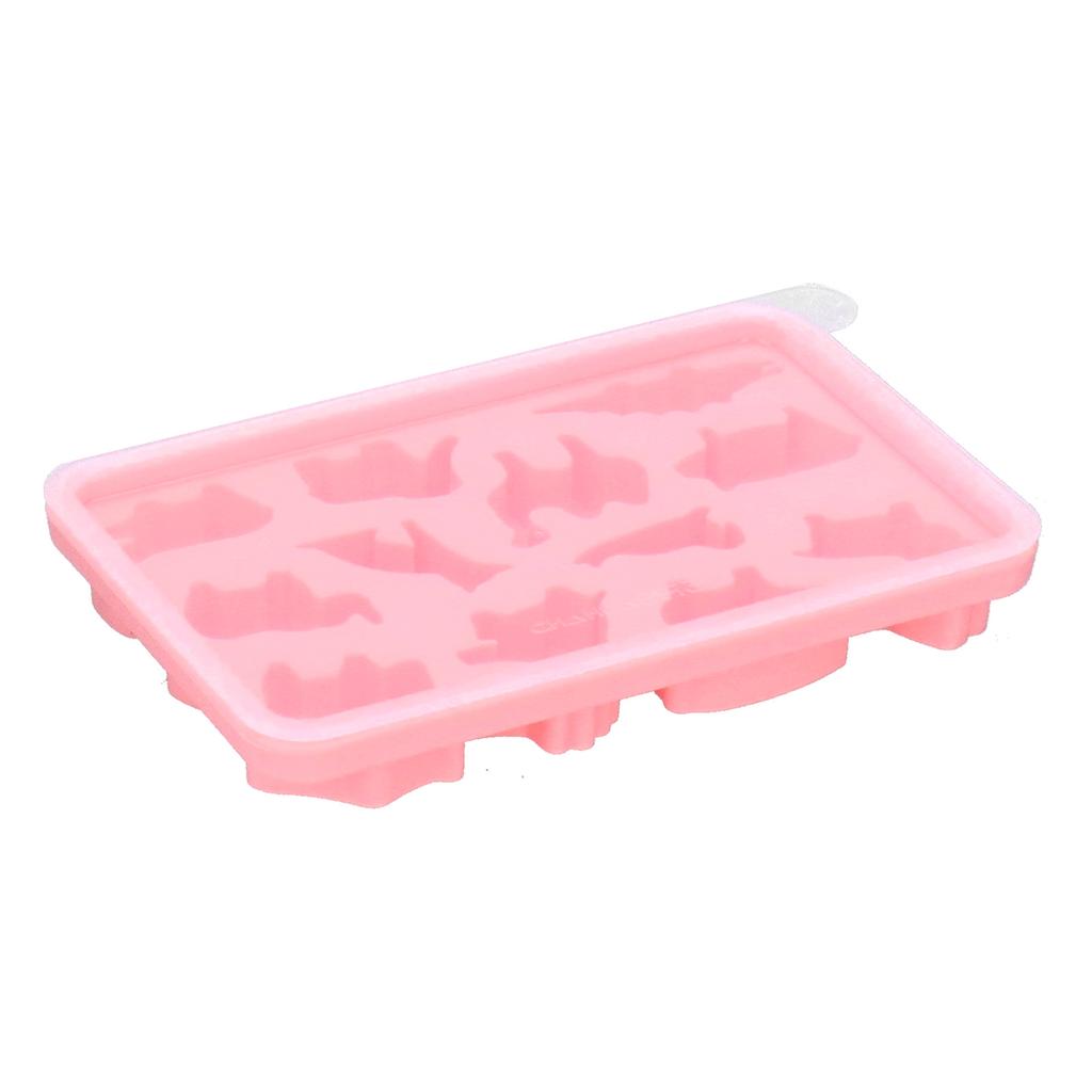 Ice Tray Animal Pattern Ice Cream Bar Mold with Cover for Kitchen Making Tool