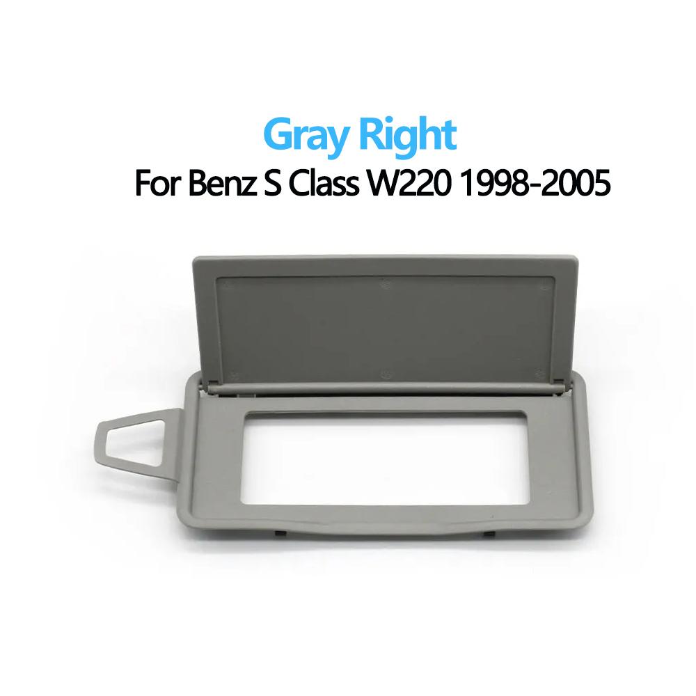 W220 Car Sun Visor Car Interior Sun Shade Visor Makeup Cosmetic Mirror Cover For Benz S Class 1998-2002 S350 S400 S500