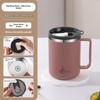 304 Stainless Steel Double Wall Insulated Coffee Mug with Handle 6 Hour Heat Retention for Commute Travel Use 1PC