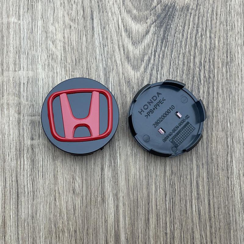 4Pcs Car Emblem Wheel Center Hub Cap Accessories For Honda Civic FIT Accord Prelude CRV 5th City CRZ CRX Jazz HRV Pilot Odyssey EFTXY1