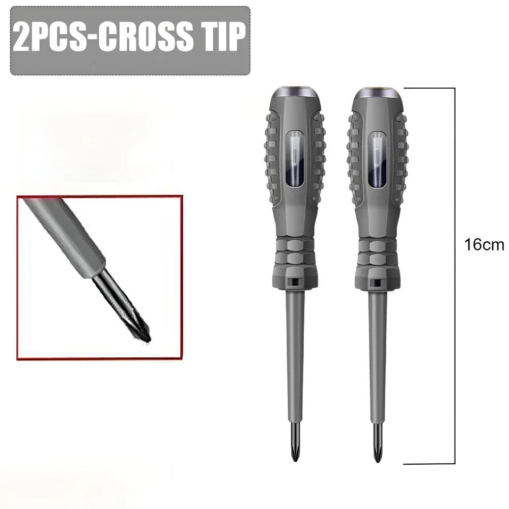 Digital Voltage Tester Pen AC Non-contact Induction Test Pencil Voltmeter Detector Electrical Slotted Screwdriver Indicator