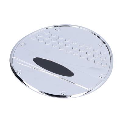 Fuel Tank Cover Trim Gas Cap Lid Chrome Decoration Replacement for Mazda CX3 CX?3 2016?2018