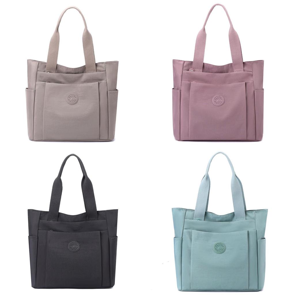 Simple Solid Color Large Capacity Women Casual Tote Bag For Women