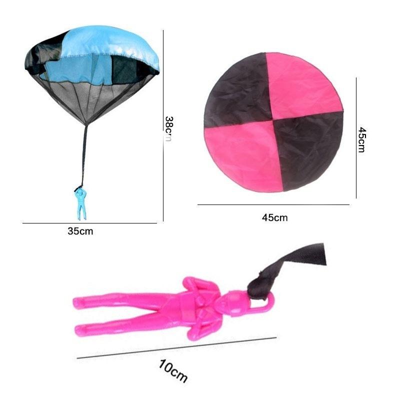1pcs Children Gift Parachute Throw and Drop Toys for Boys Set Outdoor Fun Toy