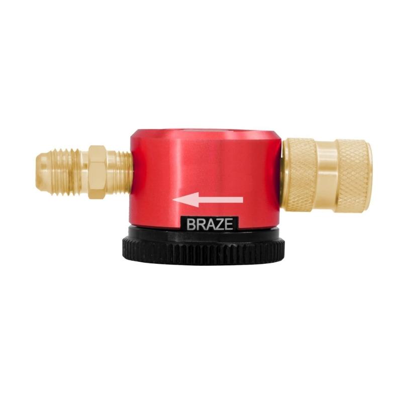 Professional RefrigerantPurge Regulator Tool Nitrogen Flows Regulator Instantly Setting Switches Metal Construction