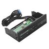 PC Built-in Card Reader, USB 3.0 Port, M2, SD, MSXD, CF, TF Card, Front Panel Portal.