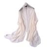 New Plain Long and Thin Chiffon Sunscreen Shawl Spring and Autumn Solid Color Candy Color Scarf Beach Towel
