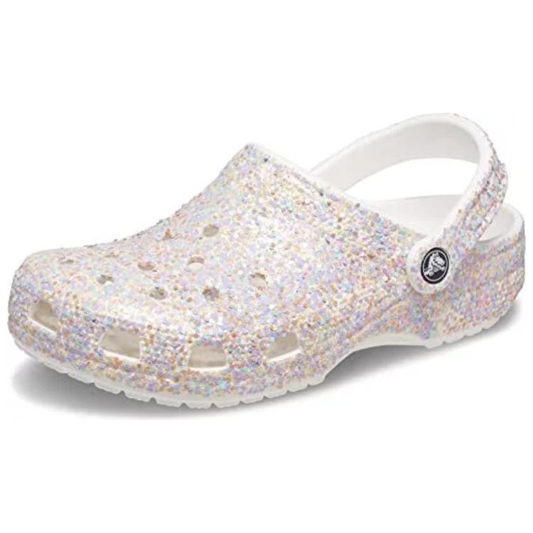 Crocs EVA Comfortable and Convenient Clogs Unisex Beige