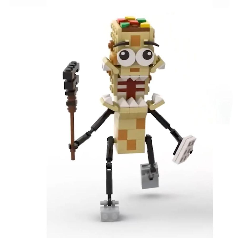 Nowy Zestaw Klocków do Budowania Postaci z Gry Horror, Zabawki Klocki z Figurkami Potworów dla Dzieci i Fanów, Unikalne Prezenty Kolekcjonerskie