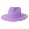 Uomini e donne viaggiano protezione solare da mare moda cappello da sole primavera ed estate cappello di paglia jazz colorato