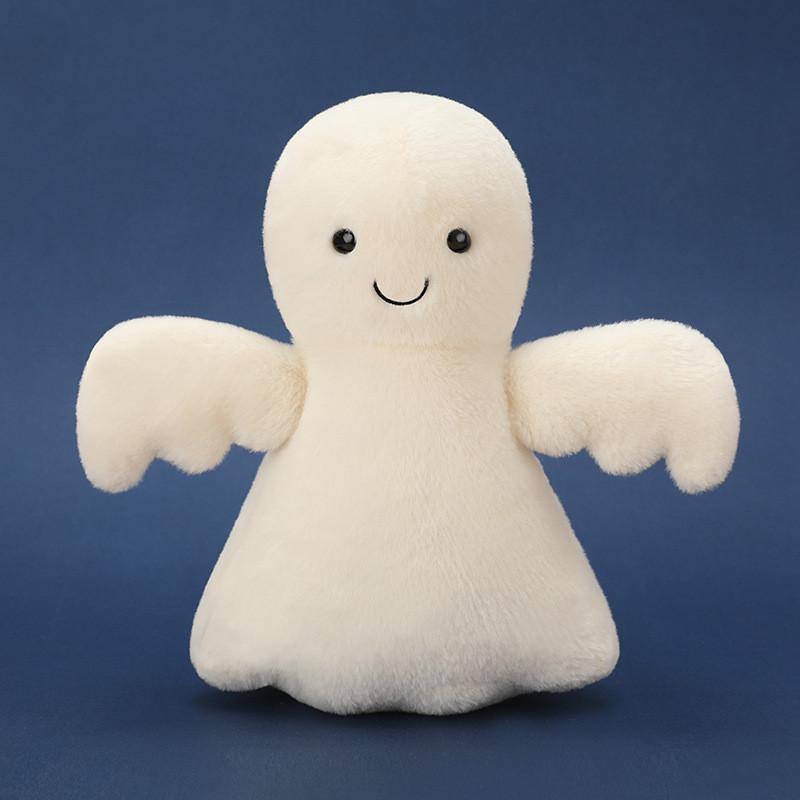 Ghost Cat Halloween Crow Owl Pumpkin Plush Toy Stuffed Doll Decoration Gift