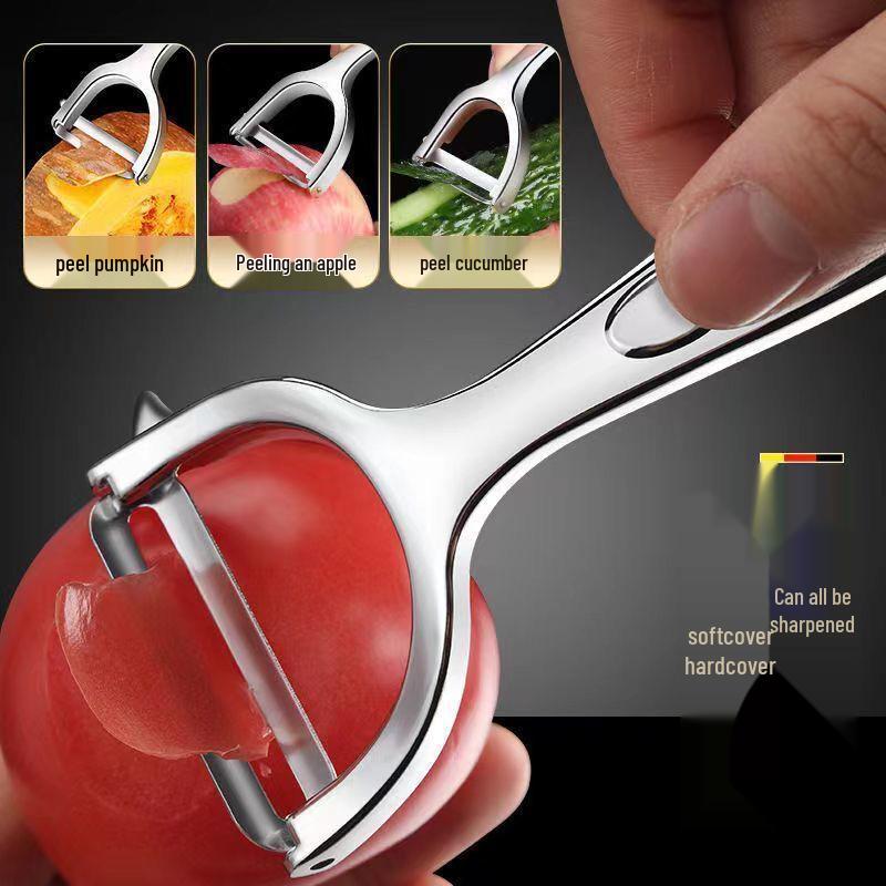 Premium Multifunctional Stainless Steel Fruit & Vegetable Peeler