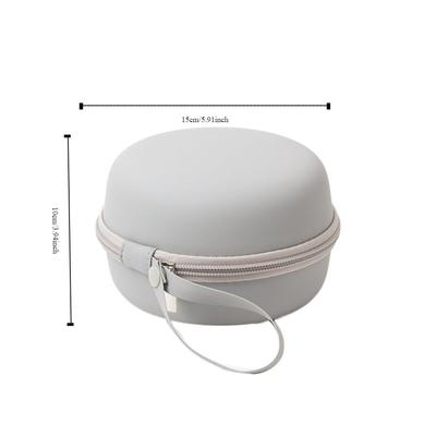 2025 EVA U Type Neck Pillow Case Round Porable Storage Bag Noon Break Zipper Memory Foam Pillow Box Travel