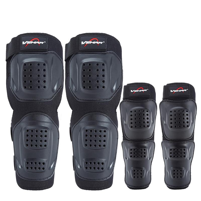 Summer Breathable Motorcycle Knee Pads Elbow Anti-fall Locomotive Off-road Racing Equipment Rider Knee Pads Protective Gear