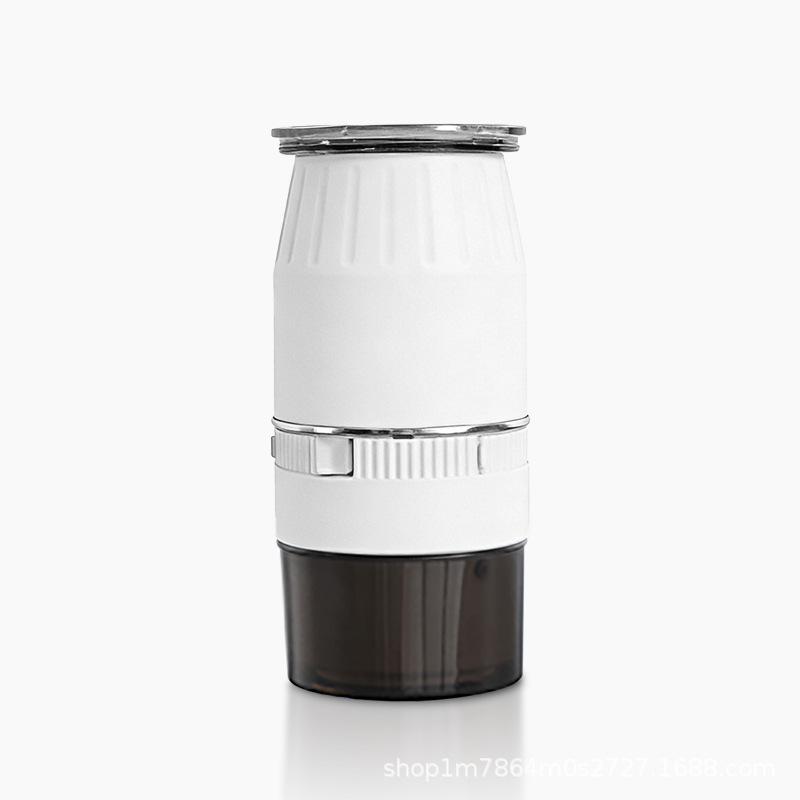 Portable Italian Espresso Machine: Retractable Electric 2-in-1 for Capsules & Coffee Powder