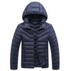 Winter new men's casual cotton-padded clothes flow fashion hooded cotton-padded clothes men's thickened cotton-padded jackets men's