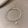 Classic Fashion Butterfly Pearl Pendant Bracelet For Women Exquisite  Lucky Cuff Bracelet Anniversary Gift Luxury Jewelry New