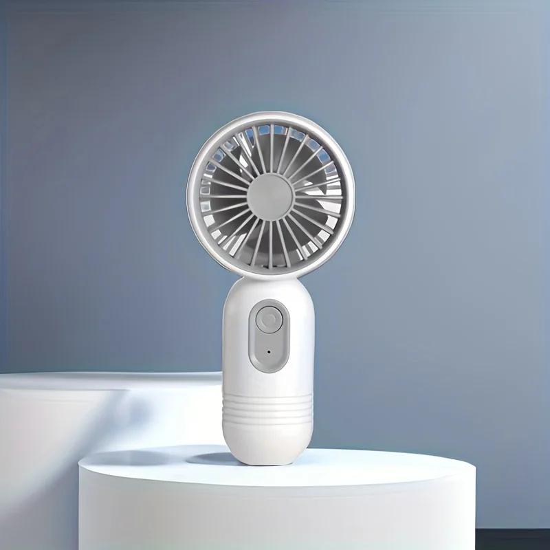 2025 USB Mini Rechargeable Portable Fan with 3 Speed, Handheld Fan for Gift Choice, Perfect For Office, Outdoor, Travel, Camping