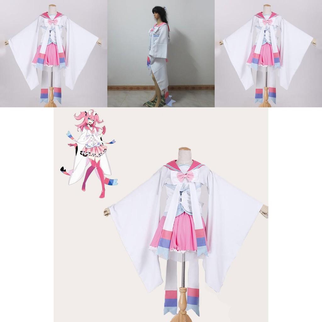 Elegant Sylveon Dress Uniform Cosplay Costume For Women With Exquisite Workmanship