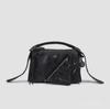 GROTTO Maillard Women's Large Capacity Genuine Leather Lapel Shoulder & Messenger Bag