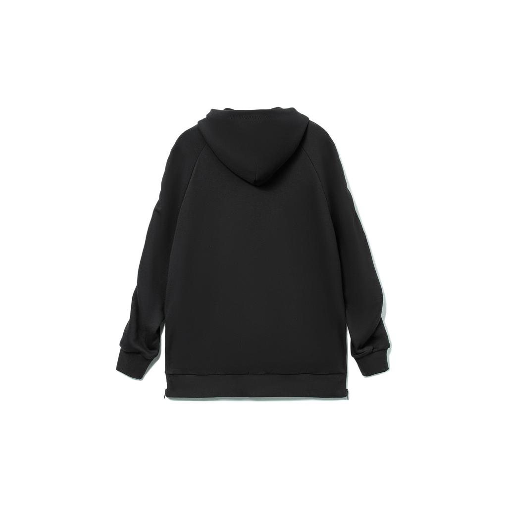 LiNing Sport Fashion Serie Colorblock Pullover Langarm Sweatshirt Unisex Oberteile Schwarz AWDRG05-2