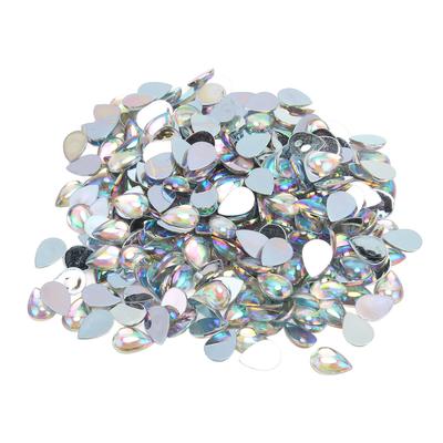 500 Pcs Nail Art Rhinestones Shiny Beautiful Acrylic Rhinestones for Jewelry Earrings Bracelets