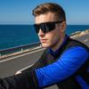 Yousheng UV-Schutz Radsportbrille, Photochrome Polarisierte Transition Sportsonnenbrille, Winddichte Fahrrad-Sicherheitsbrille für Herren