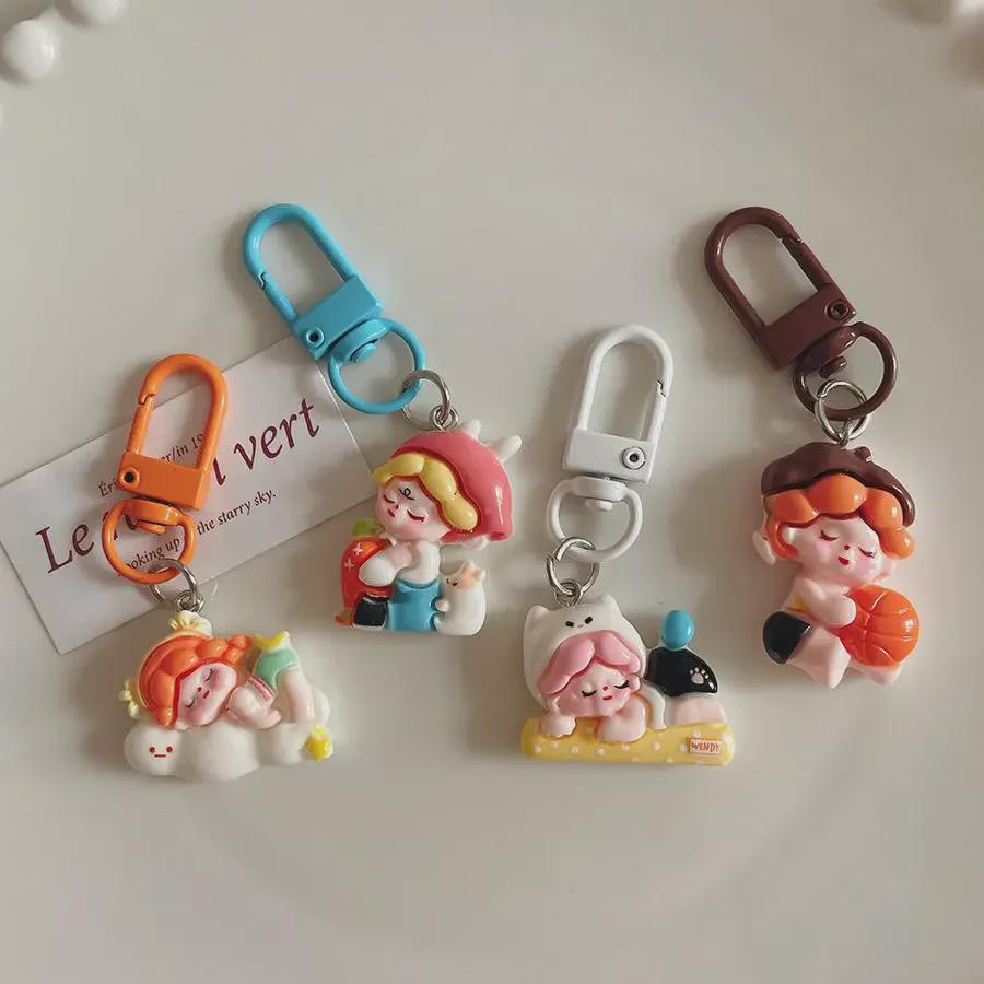 Wendy Cute Cartoon Backpack Keychain Pendant - Adorable Accessory & Gift