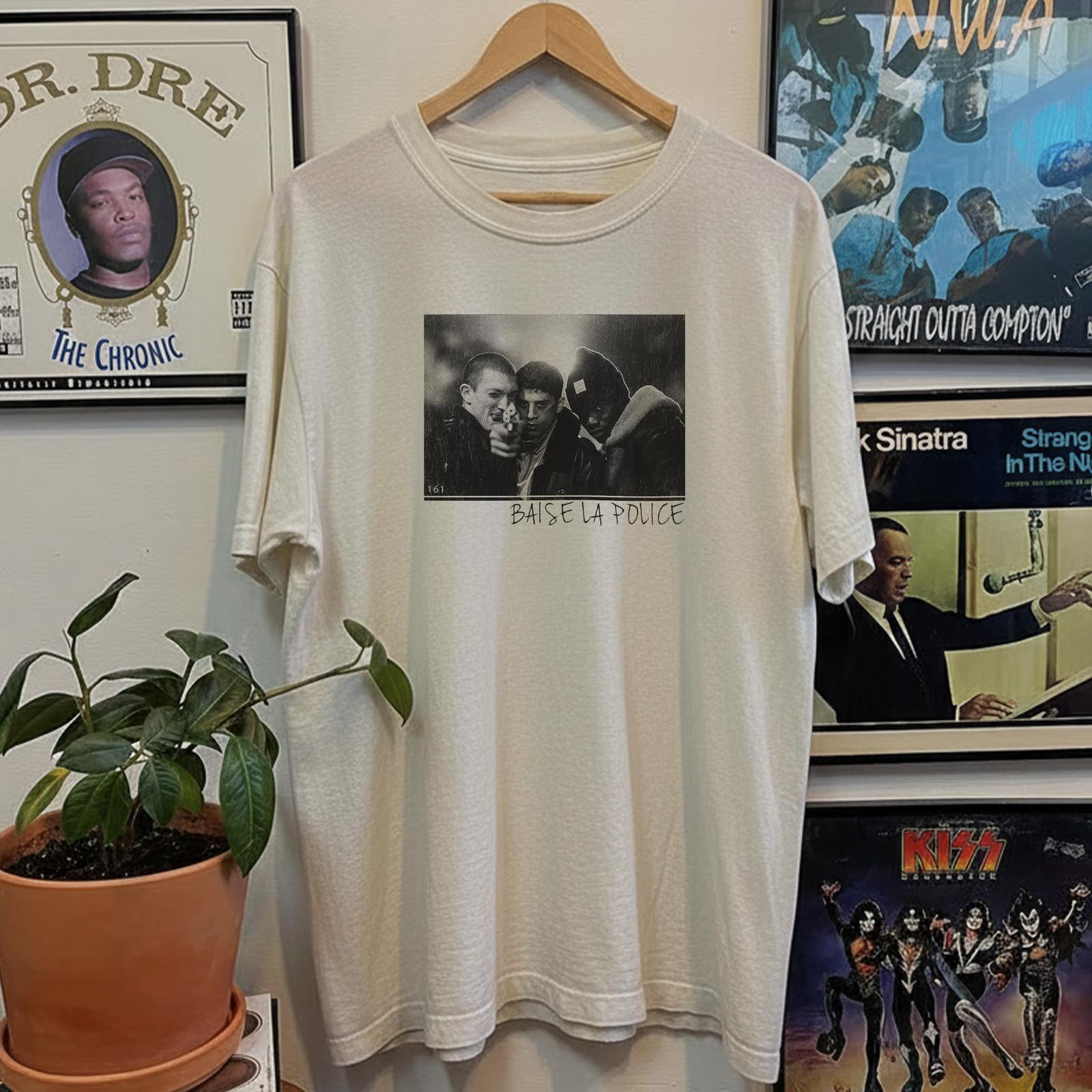 90s La Haine Promo T-Shirt White S S