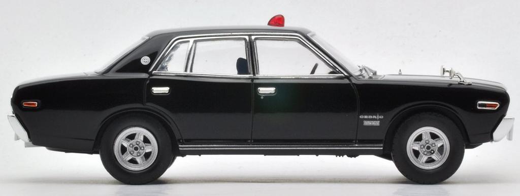 Tomica Limited Vintage Keisatsu 02 Cedric Patrol Car Completed LV-N43-Seibu (Black)