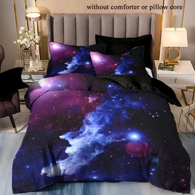 Dreamy Starry Sky 3D Printed Duvet Cover For Kids Teens Adult Bedding Set Elegant Design Soft Comfortable Quilt Cover Pillowcase