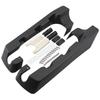 For Harley Touring Electra Glide Street Glide Road King Ultra Classic 1994+ Black Moto 4" Hard Stretched Saddle Bag Extension