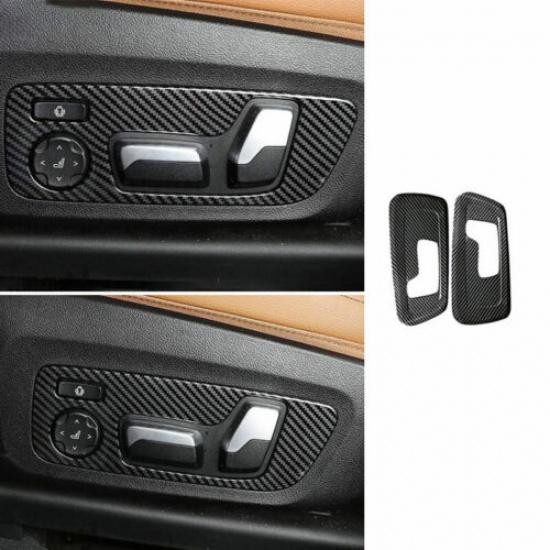 Carbon Fiber Style Seat Side Cover Fit for BMW 3 Series G20 -