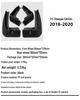 2018-2020 Honda Fit Jazz Sport Grenzüberschreitende Lederschutzbleche