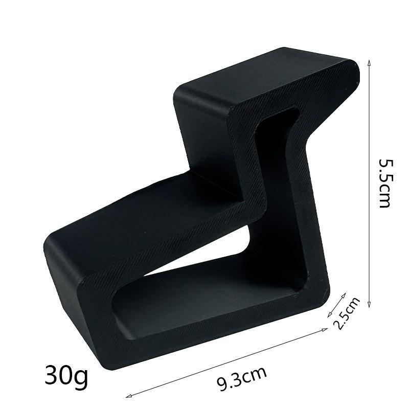 3D Printed Door Window Wedge Stopper Anti Slip Plastic Gap Support Block For Home Office Bathroom Kitchen Door Window Fixing