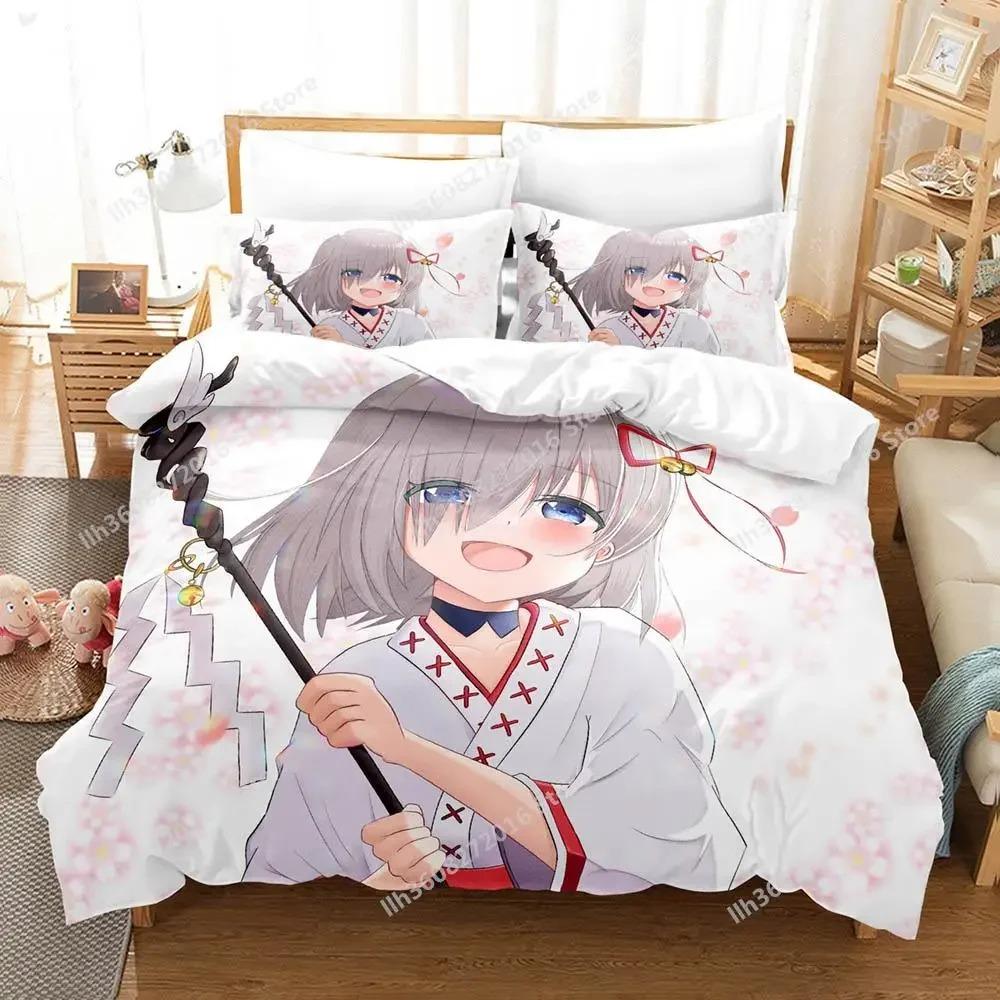 Madoka Magica Bedding Set Single Twin Full Queen King Size Bed Set Adult Kid Bedroom Duvet Cover Sets Anime Bed Sheet Set