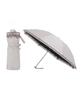 LANVIN COLLECTION Folding Sun Rain or Heat Embroidered Organza Pink [Moonbat] Umbrella, Parasol, Umbrella, Shine, Shielding, Lightweight, Logo,