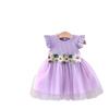 Children's Princess Dress Summer Girls' Daisy Flying Sleeve Dress Children's Clothing
